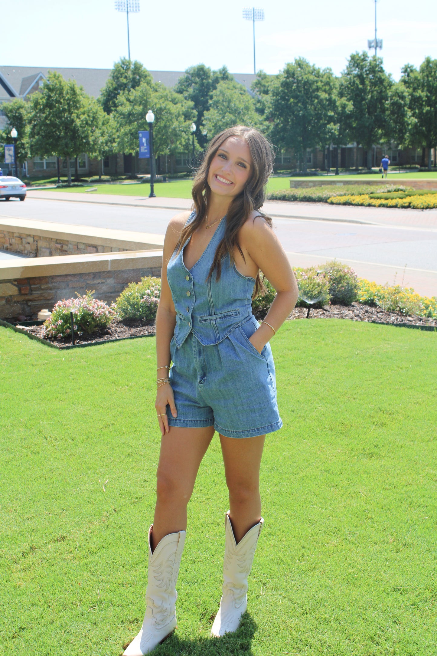 Hudson Denim Romper